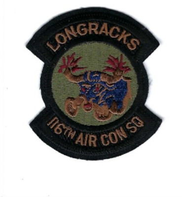 PATCH USAF 116TH TAC CONTROL SQ TCS 3''  OREGON AIR GUARD        B11-1