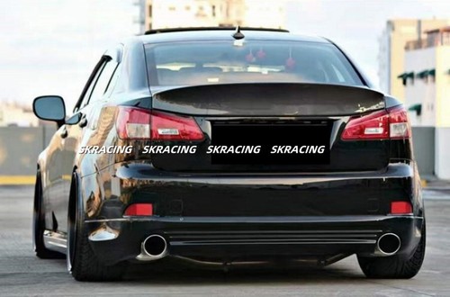For LEXUS IS250 IS350 ISF 06-13 08 Wald REAL Carbon Fiber HighKick Trunk Spoiler - Picture 9 of 9