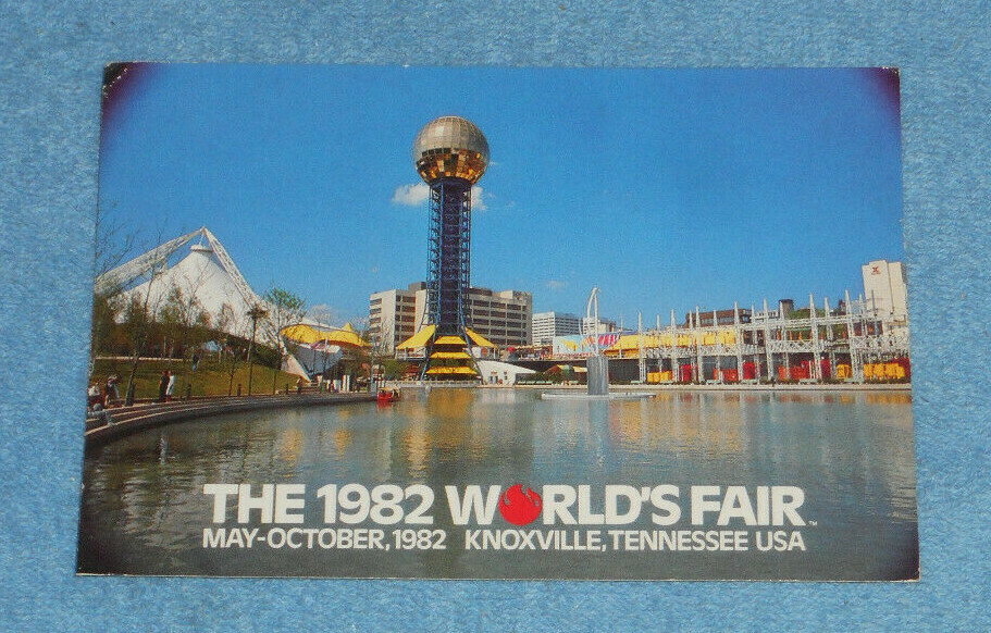 昭和10年発行　世界早マワリスゴロク　レトロ 1982 World's Fair Knoxville TN Postcard View of Tennessee