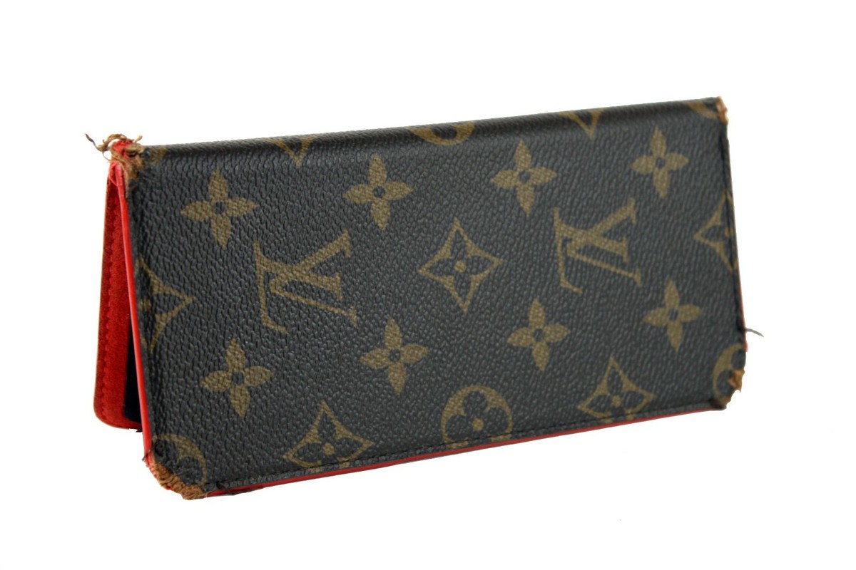 Louis Vuitton Monogram Brown Leather Apple iPhone 7+