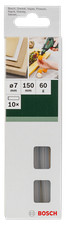 Bosch Klej na gorąco Klej na gorąco 7x150mm Kryształ 60g 10 szt. Przezroczysty
