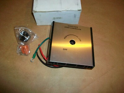 10WSSC Wall Mount Fan Speed Control  NEW IN BOX