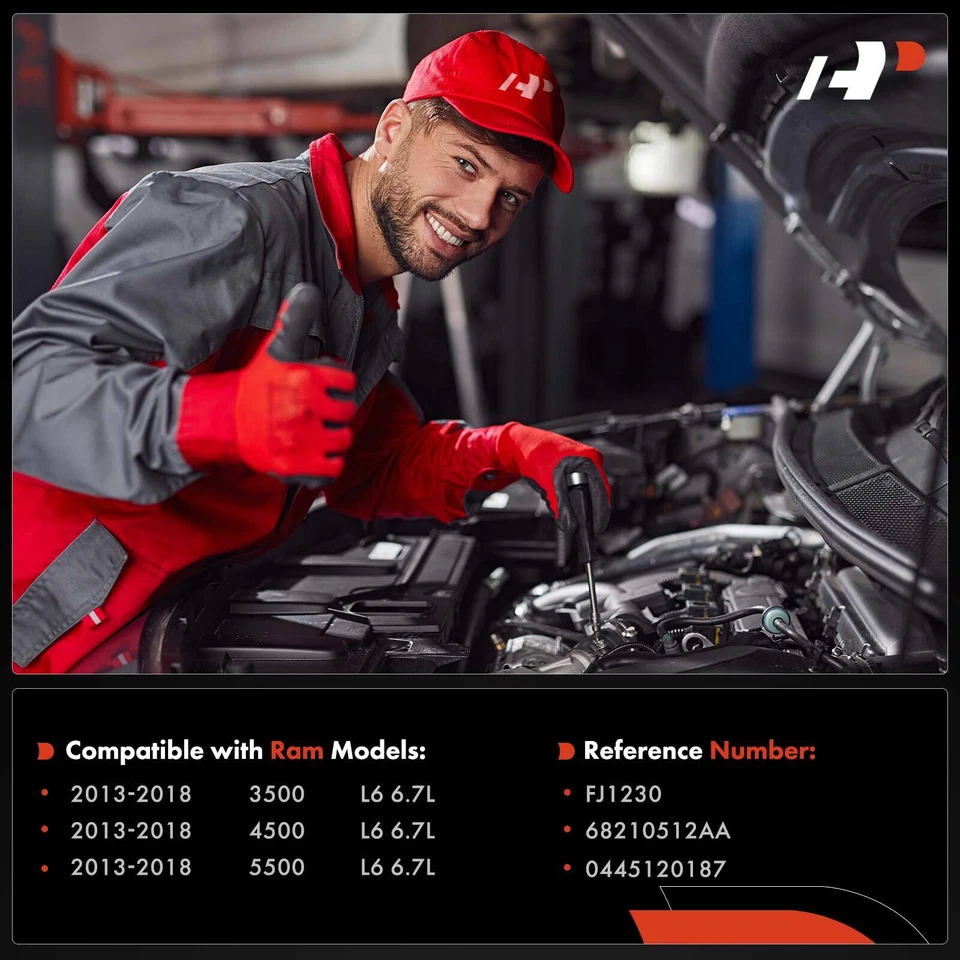 New Fuel Injector for Ram 3500 4500 5500 2013 2014 2015 2016 2017 2018 L6 6.7L - Image 2 of 4