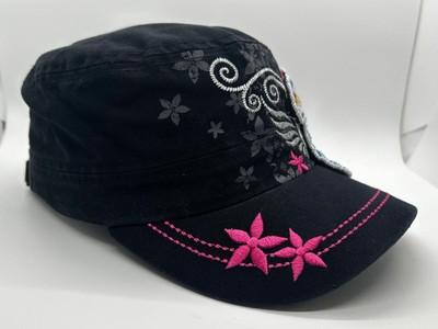 Leader Beaded Cross Rhinestones Cap Hat Women Adjustable  display picture 1