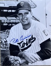 Pete Cimino Autographed 8x10 Photo Minnesota Twins