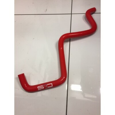 Citroen Saxo VTS Silicone Heater Matrix Hose. Bulkhead to side of head - Red