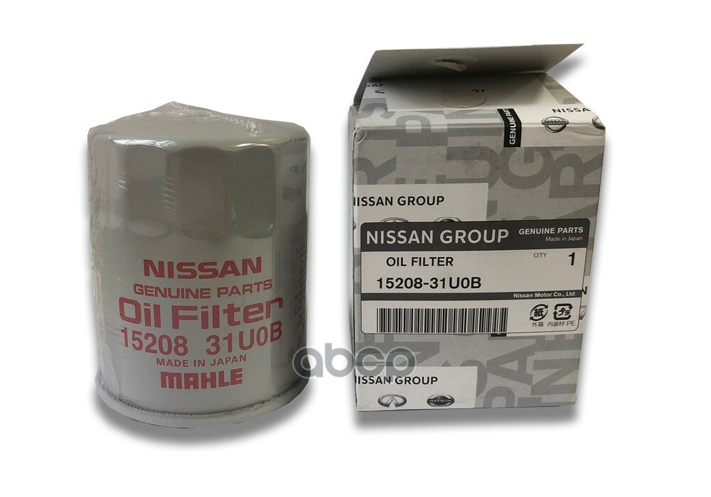 ら　お ゆ③ Genuine Nissan Oil Filter OEM 15208-31U0B W Drain Plug Washer