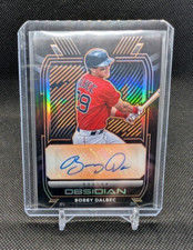 Bobby Dalbec 2021 Panini Chronicles Obsidian #37/75 RC Auto Red Sox #O-BD