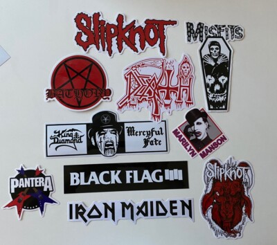 Iron Maiden Slipknot Metallica PANTERA Death MisFits AC/DC 10 XL ...