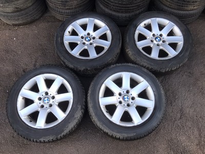 SET 4x BMW 17" ALLOY WHEELS & FREE TYRES 8J ET47 VIVARO TRAFIC ...