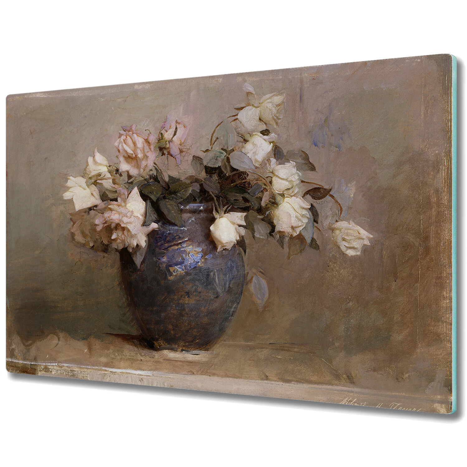 Tulup Tableau Sur Toile Image Imprimé 60x120 - Roses sauvages