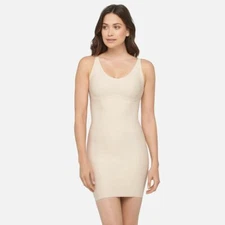 Nearly Nude Shaping Slip Tank, Nude, XL/1X