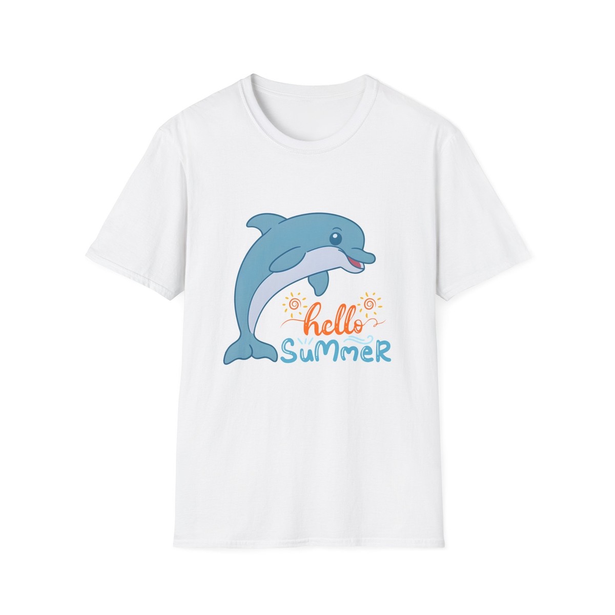 [teket] / ☆ 25SS Dolphin Friends Tee / White Dolphin Friends Tee Khaki - teket