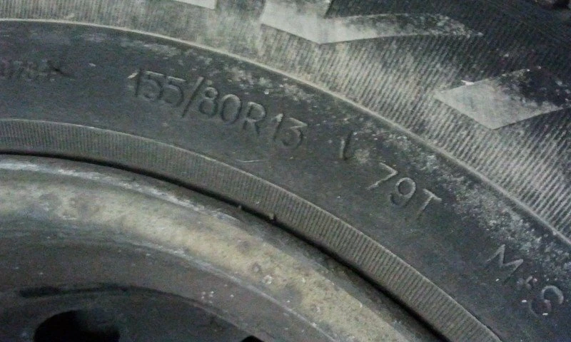 Renault Rapid Phase 3 Kompletträder Stahlfelgen 155/80R13 79T Allwetterreifen - Bild 4 von 4