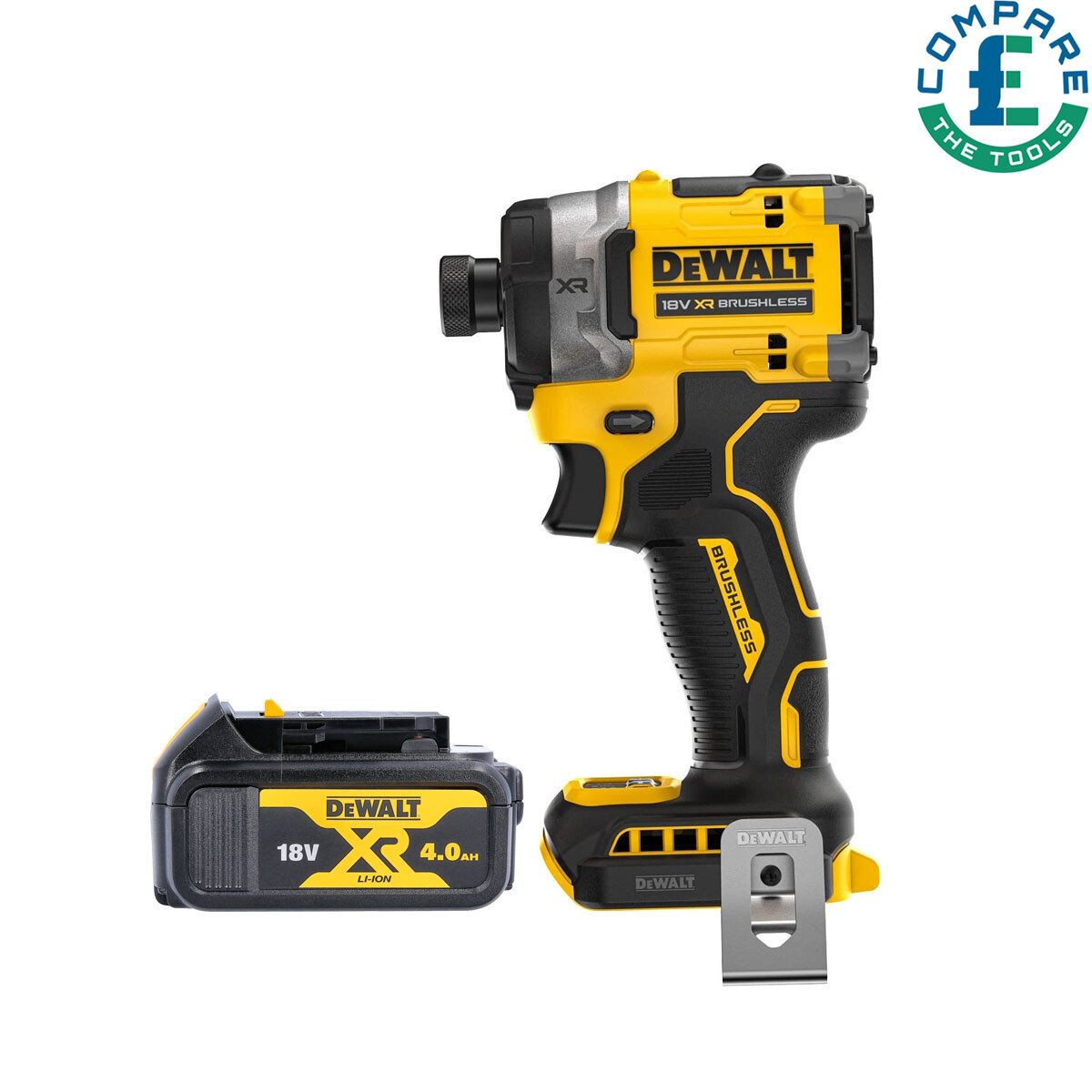 Dewalt DCF860 18V XR Brushless Impact Driver With x