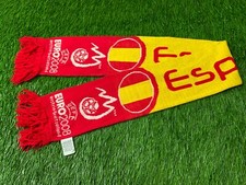 SPAIN ESPANA NATIONAL TEAM 2008 EURO FOOTBALL SOCCER FAN SCARF OFFICIAL PRODUCT