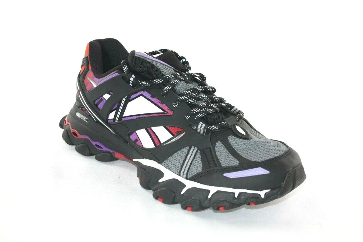 MEN S REEBOK DMX TRAIL SHADOW RUNNING FV2842 BLACK CDGRY SCARLE SHOE