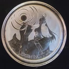 Zi:Sin Rattus Justice Queen Zodiac Komsco Mint 2020-0.999 Silver 1 Oz Art Coin