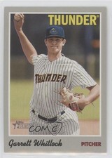 2019 Topps Heritage Minor League Edition Garrett Whitlock #40 6rr