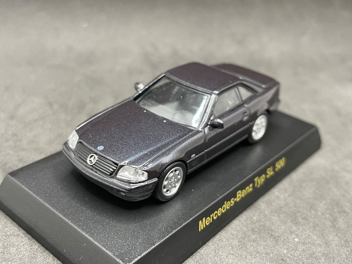 Kyosho 1/64 Mercedes-Benz Typ SL500 Black Diecast model car 9F3 | eBay