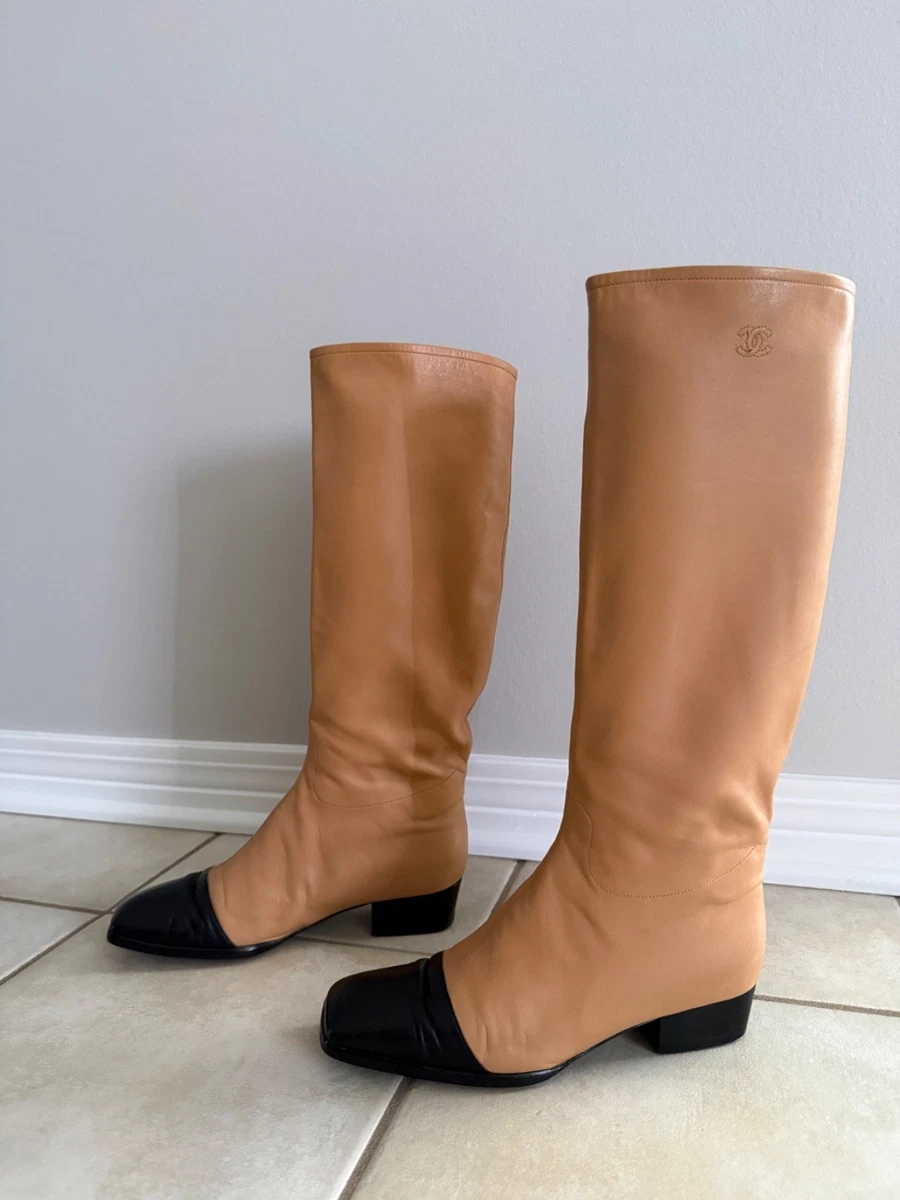 CHANEL Beige Boots for Women for sale | eBay