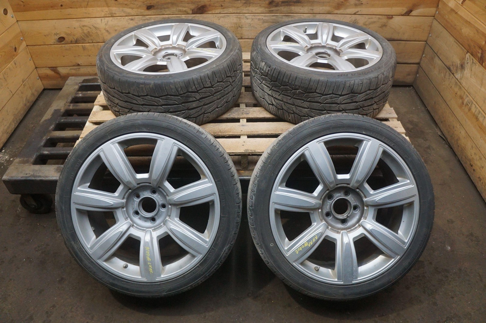 Set Front Rear 20x9" Inch Wheel 3W0601025S Bentley Continental Flying Spur 06-12