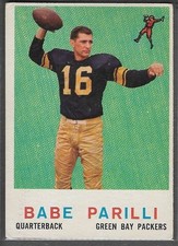 1959 Topps #107 Babe Parilli (VG-EX) Green Bay Packers