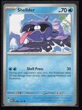 Shellder 090/165 Pokemon 151 Common Near Mint