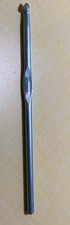 Vintage HERO Crochet Hook Size H Blue Aluminum Made In USA