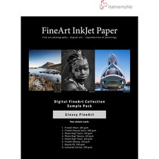 Hahnemuhle Glossy FineArt Inkjet Paper Sample Pack, DIN A3 , 14 Sheets