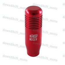 M10x1.5 Mt Manual Mugen 5 6 Speed Short Shift Knob For Honda Acura Red