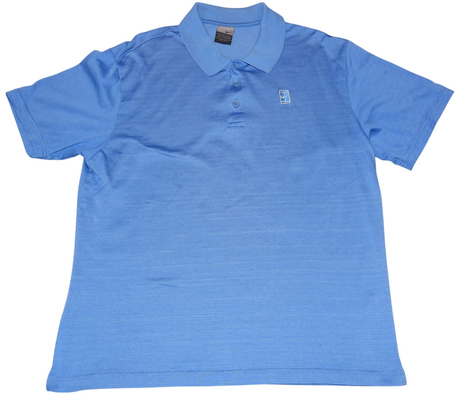Vintage Nike Challenge Court Polo Shirt Blue Grey Tag 90s Men’s Medium