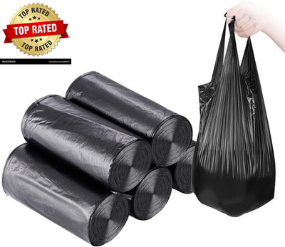 5 Rolls 46X60 Cm 100 PCS 4 Gallon Garbage Bags, for Kitchen Bathroom Office Use