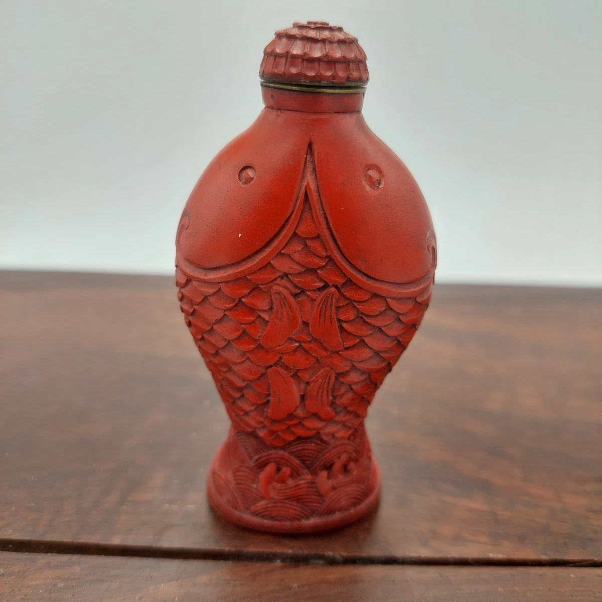 古董中国红色鼻烟壶1850-1899 | eBay