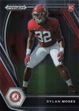 2021 Panini Prizm Draft Picks - Dylan Moses #140 (RC)