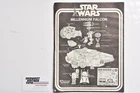 Vintage STAR WARS - MILLENNIUM FALCON INSTRUCTIONS - Part - Authentic - KENNER