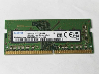 Barrette RAM DDR4 16Go (1x16) Micron – Pour PC Portable – 3200MHz