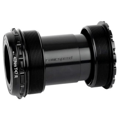 CeramicSpeed T47a Threaded BB Alpha, Gravel, SRAM, DUB Black