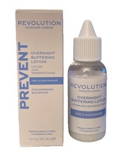 Revolution Skincare Overnight Blemish Lotion Vegan Zinc Niacinamide 1oz