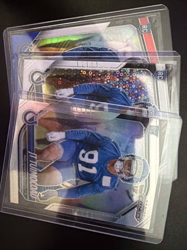2025 Jt Tuimoloau Prizm Lot - Red White & Blue- Disco - Silver 