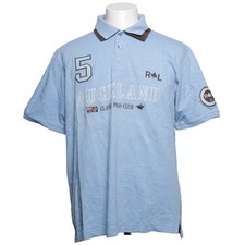 Rover & Lakes, Poloshirt, Größe: 54, Blau, Baumwolle, Herren #0Ym