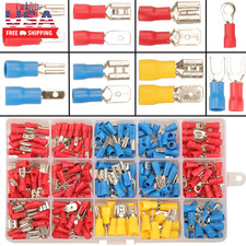 280PCS Crimp Connectors, 2.8Mm 4.8Mm 6.3Mm Male and Female Spade Connector Kit,