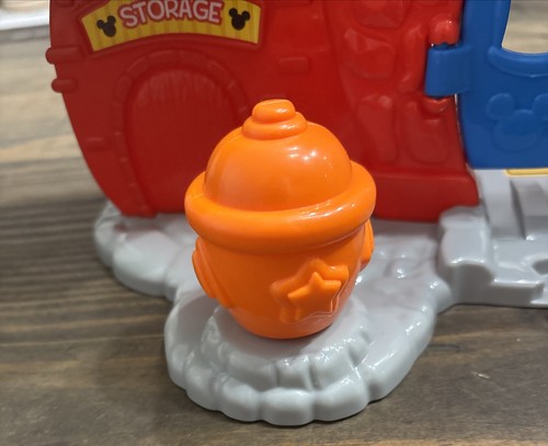 V-Tech Go! Disney Mickey Mouse Silly Slides Fire Station Playset Only Complete - Picture 6 of 11