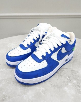 Louis Vuitton Nike Air Force 1 Virgil Abloh Team Royal 6.5 35630696