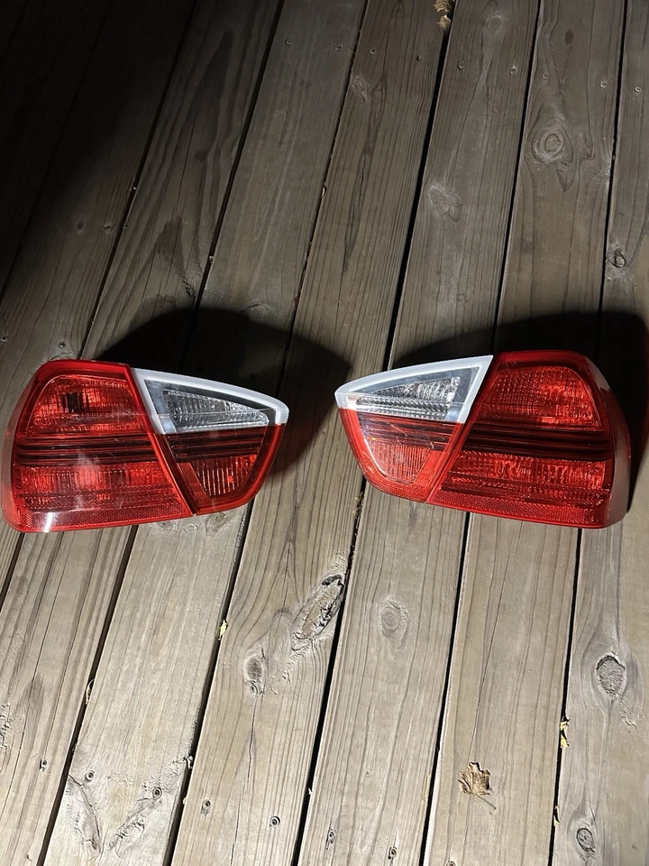 Juego completo de luces traseras para BMW E90 328i 335i 2006-2008 sedán fabricante de equipos originales usado Foto 2 de 4
