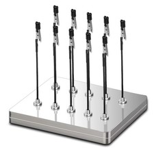 Magnetic Helping Hands for Soldering - All-In-One Station with 10 Flexible Clips