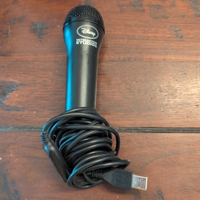 Disney Interactive Studios USB Microphone Wii Ps3 Xbox 360 PC Logitech Tested