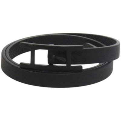 ECHT HERMES Api Schnalle BEHAPI DOUBLE TOUR Armband schwarz Vo Swift Epsom