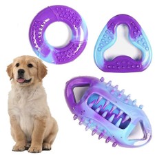 Dog Ball Indestructible Dog Toys, Tough TPR Dog Rugby Ball Dog Chew Toy New jhr