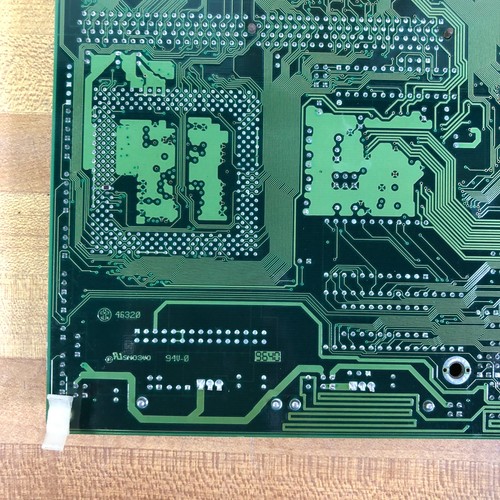 Vintage Socket 7 AT Motherboard AMD-K5-PR133ABR 133MHz CPU w/RAM ISA/PCI Slots - Picture 19 of 19